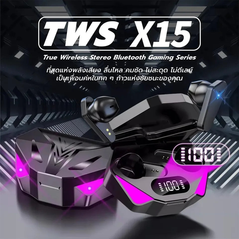 X15 TWS 65ms Low Latency Earbud