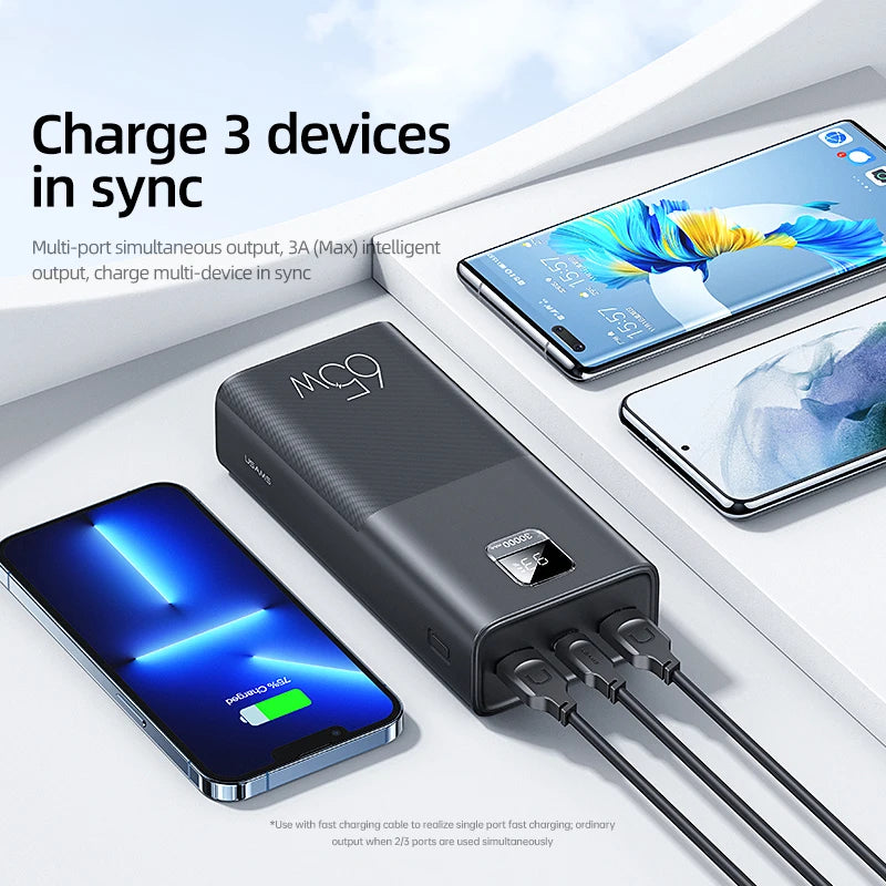 USAMS 65W Power Bank