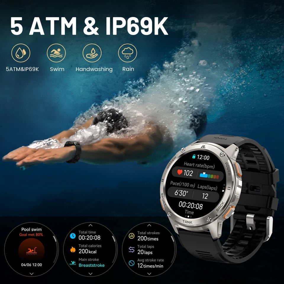 2024 KOSPET TANK T3 Smart Watch