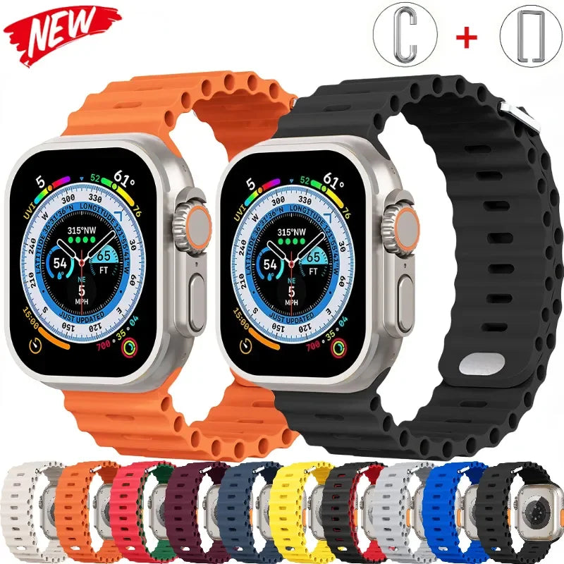 Ocean strap For Apple Watch Ultra 2