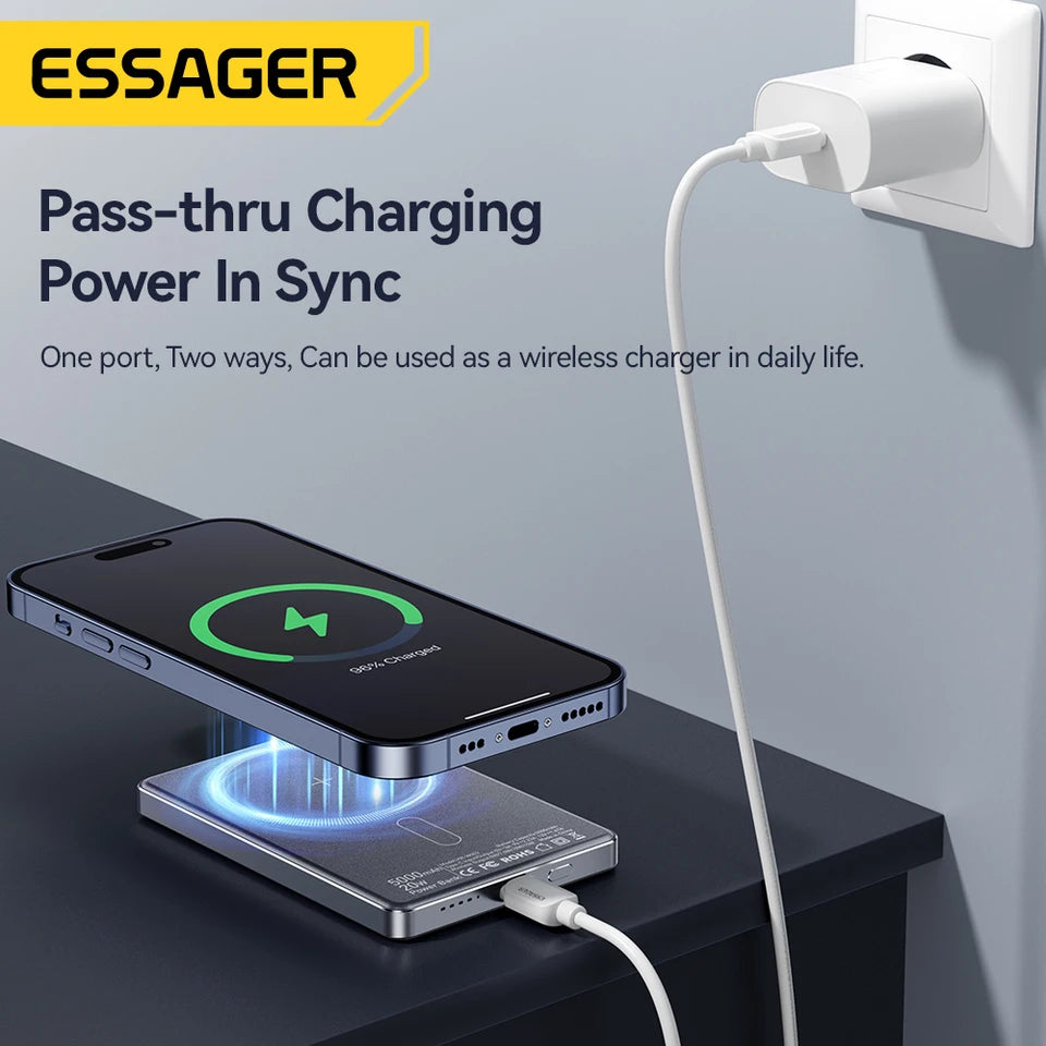 Essager Thin Magsafe Power Bank 20W