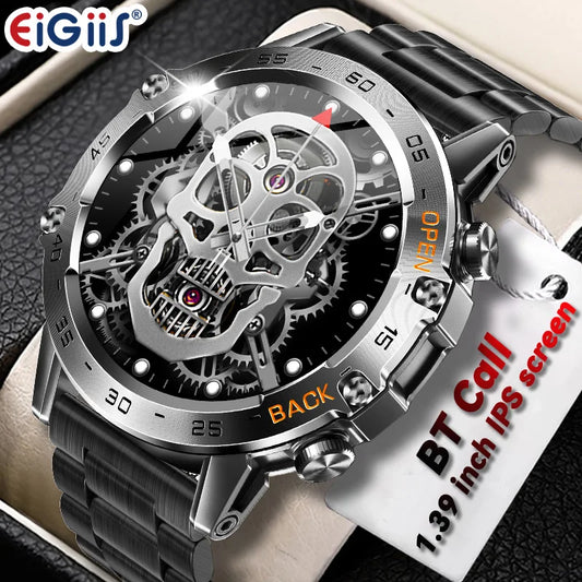 EIGIIS New 1.39Inch Bluetooth Call Smart Watch