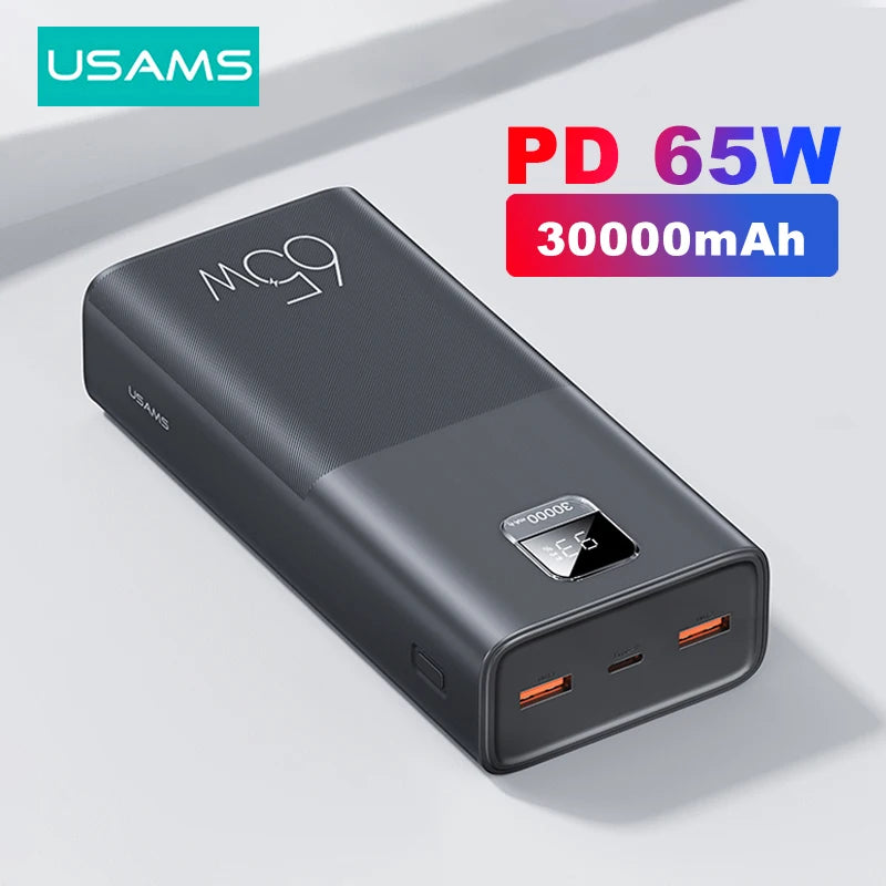 USAMS 65W Power Bank