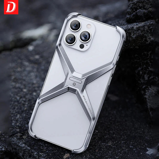 Luxury Aluminum Rimless Phone Case